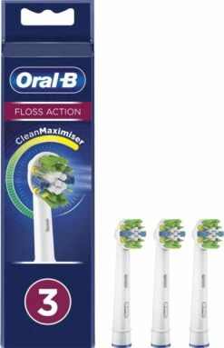 Oral B Oral-B Opzetborstels FlossAction 3 Stuks