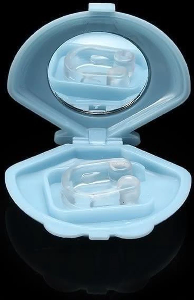 Merkloos Anti Snoring Snoring Stop Stop Nose Clip Sleep Device - Afbeelding 2