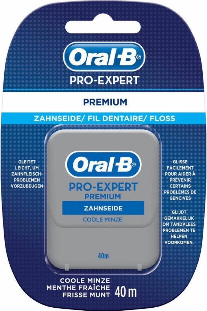 Oral B Oral-B Pro-Expert Premium - Voordeelverpakking 12x40m - Flosdraad 9 Oral B Oral-B Pro-Expert Premium - Voordeelverpakking 12x40m - Flosdraad - Afbeelding 7
