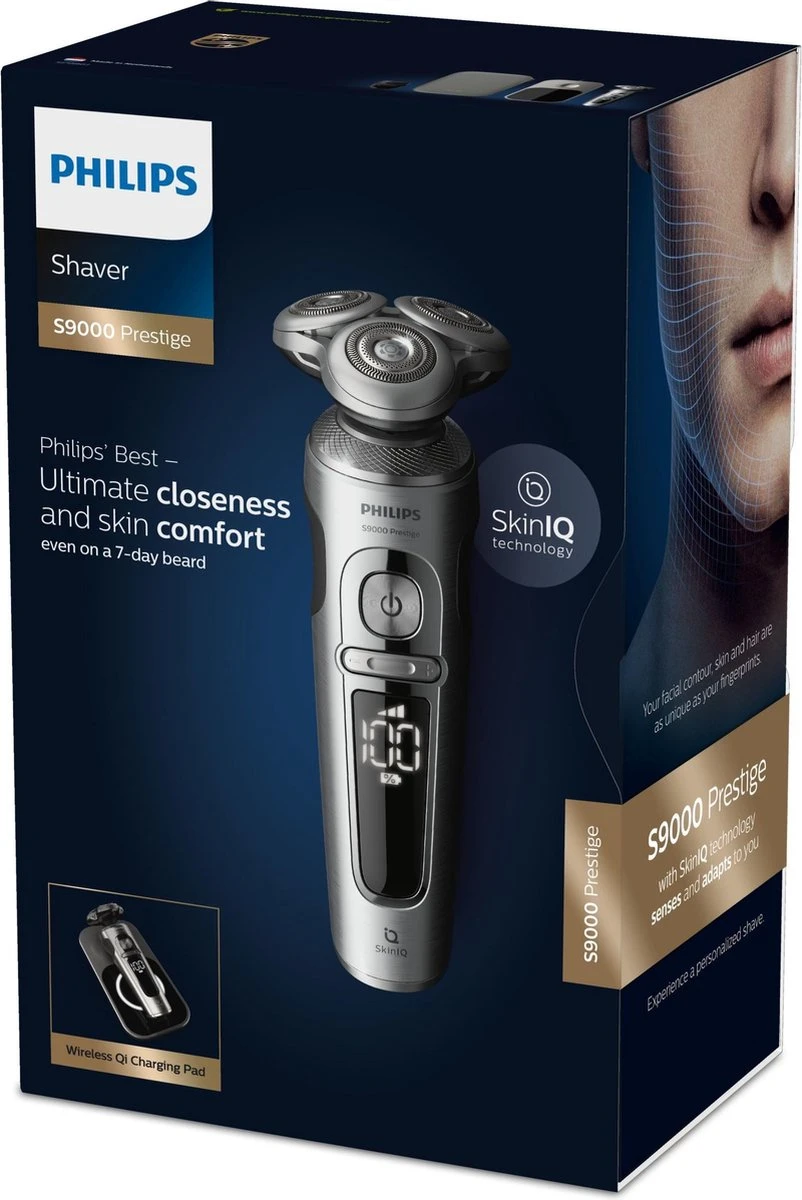 Philips Shaver S9000 Prestige SP9861/16 - Scheerapparaat - Lichtgrijs - Afbeelding 10