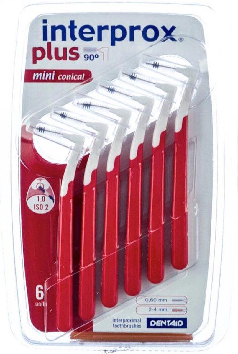 Interprox Plus Mini Conical Tandenstokers - 6 Stuks - Afbeelding 15