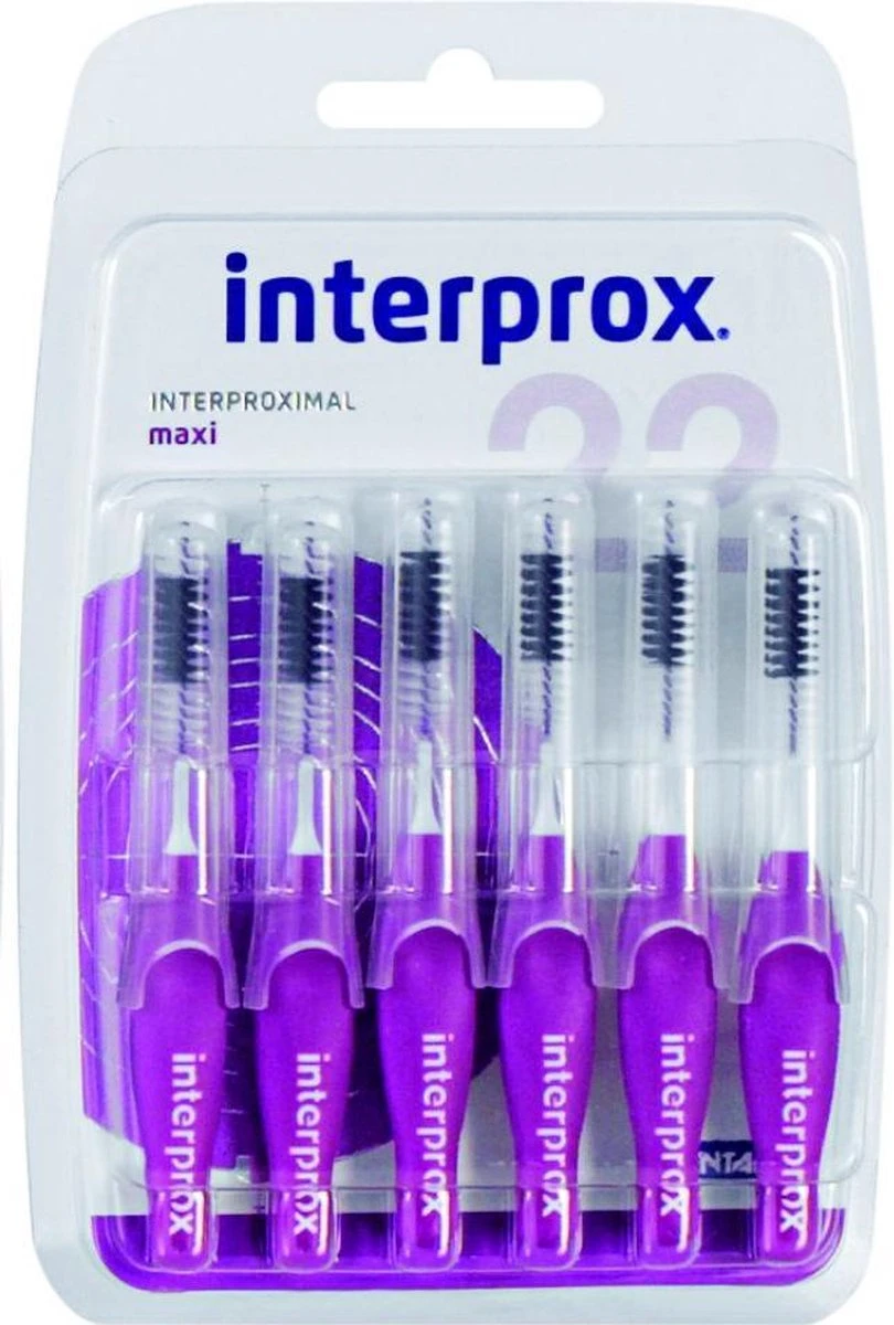 Interprox Premium Maxi 6mm Paars - 6 Stuks 9 Interprox Premium Maxi 6mm Paars - 6 Stuks - Afbeelding 7