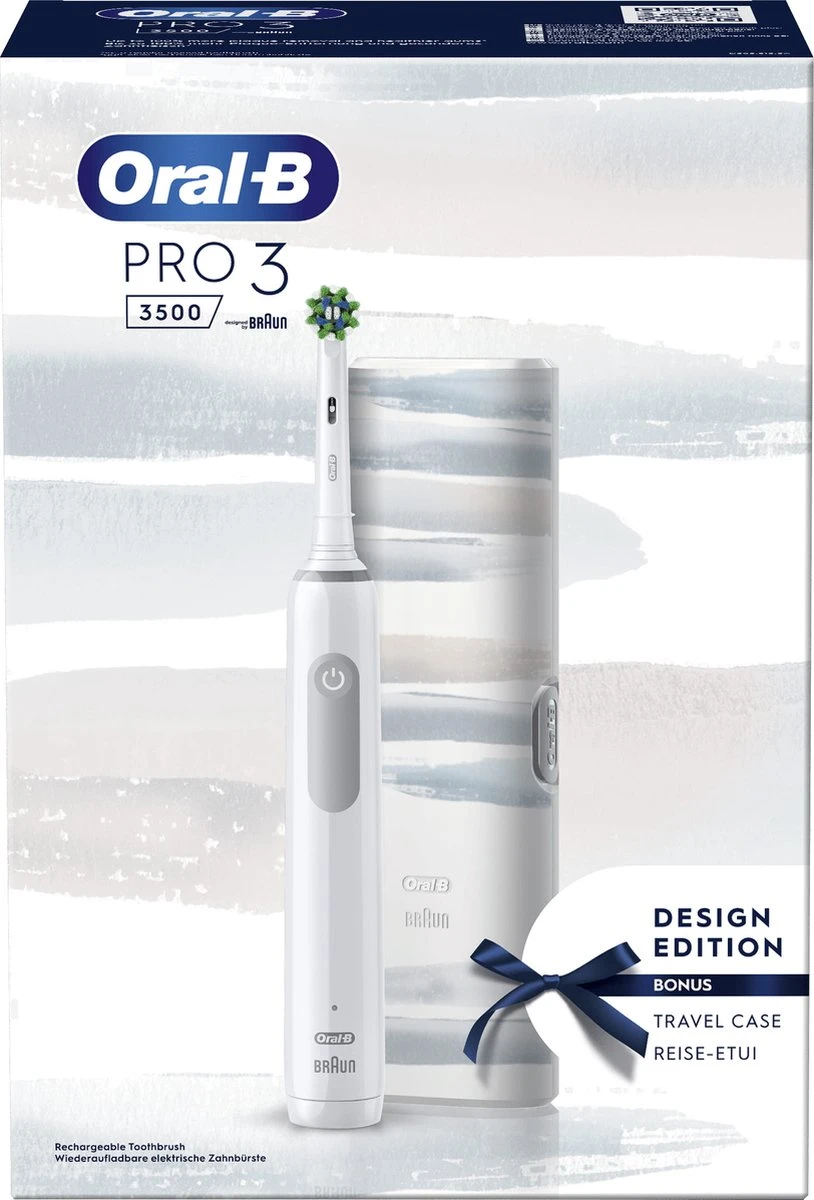 Oral B Oral-B Pro 3 3500 - Elektrische Tandenborstel - Wit - Afbeelding 9