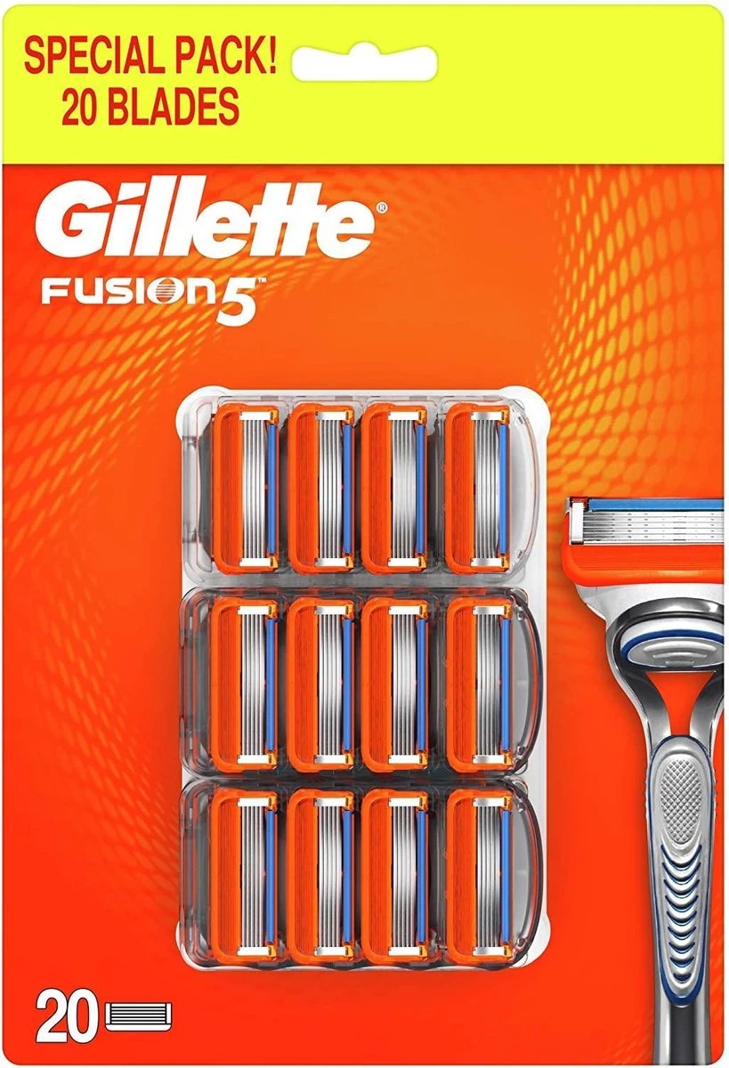 Gillette® GILLETTE FUSION 5 SCHEERMESJES VOORDEELPAK - Afbeelding 3