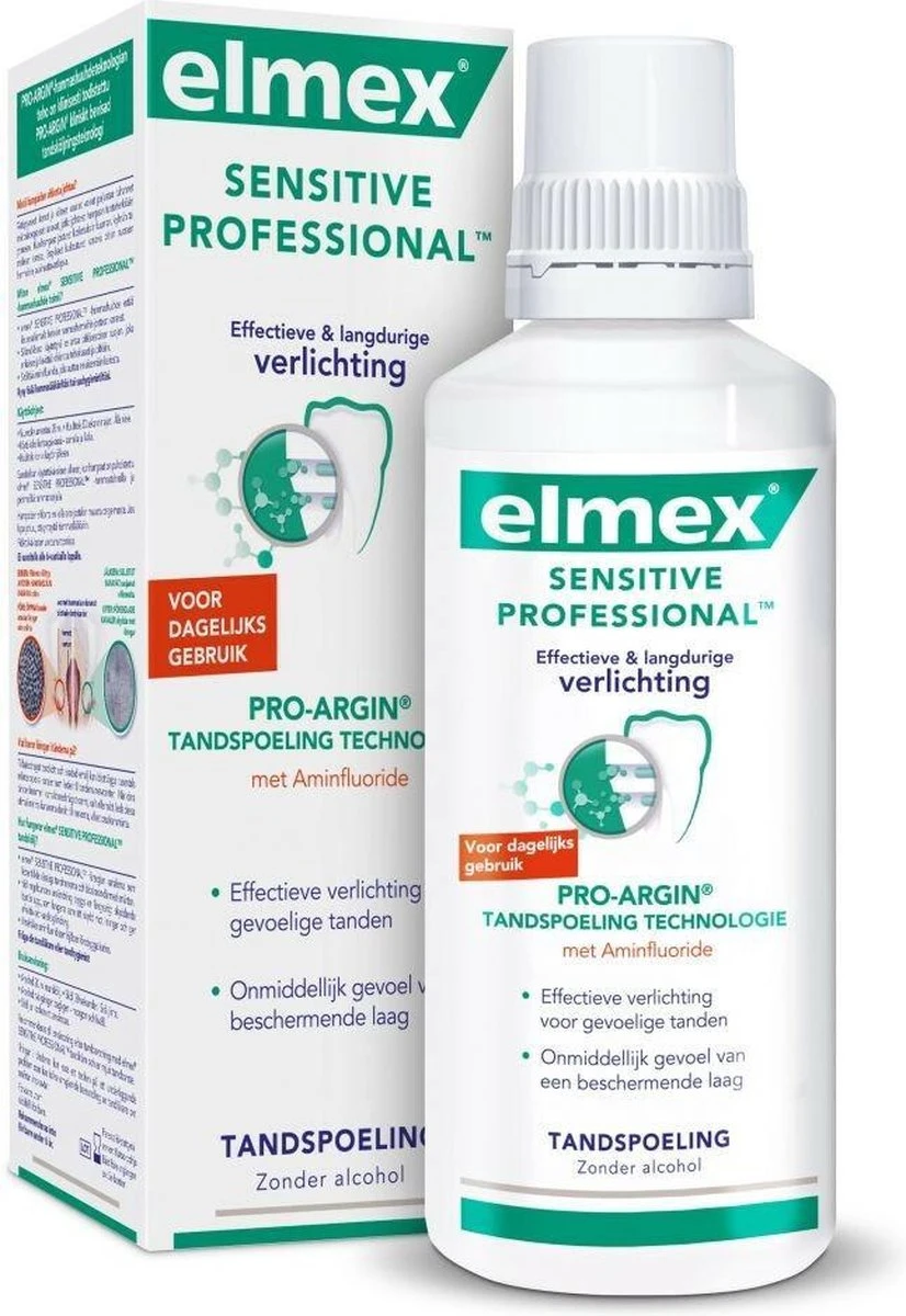 Elmex Mondwater Sensitive Professional - 3 X 400 Ml - Voordeelverpakking - Afbeelding 8