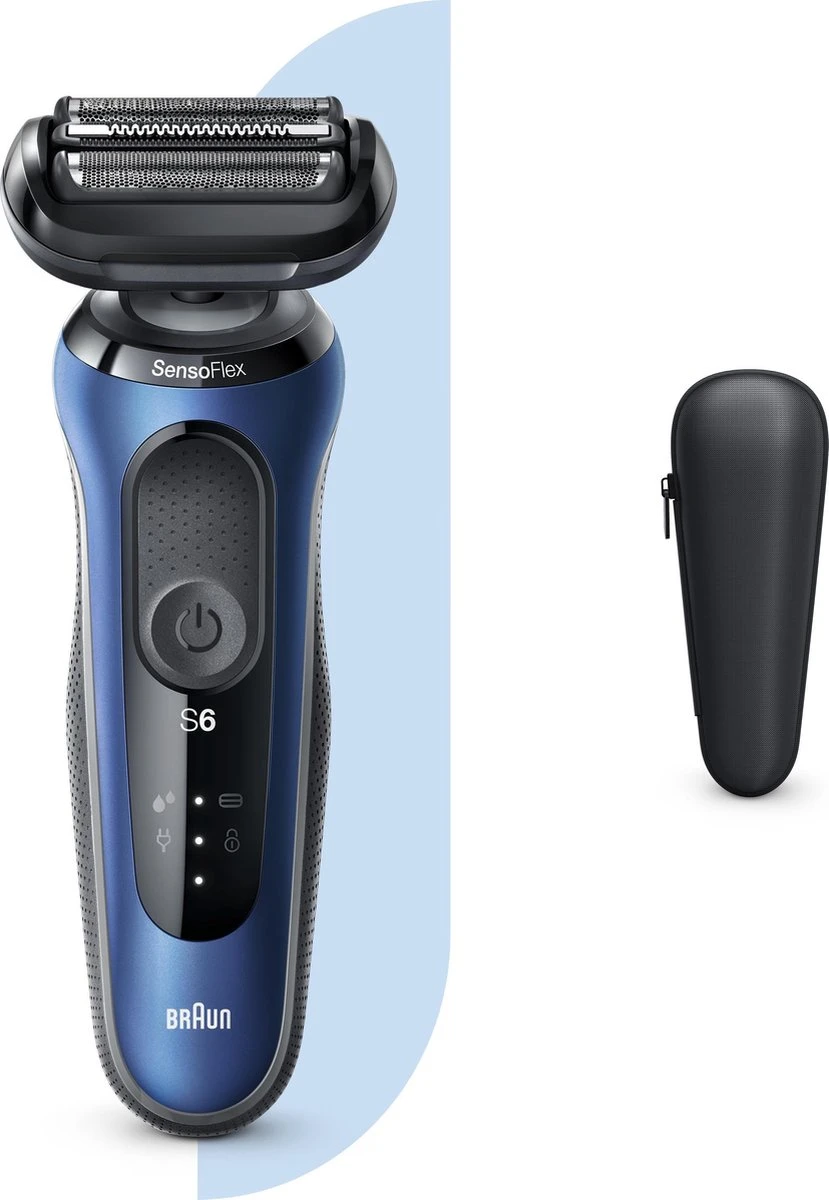 Braun Series 6 60-B1000s Blauw - Elektrisch Scheerapparaat - Afbeelding 9
