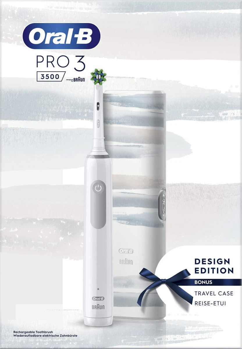 Oral B Oral-B Pro 3 3500 - Elektrische Tandenborstel - Wit - Afbeelding 8