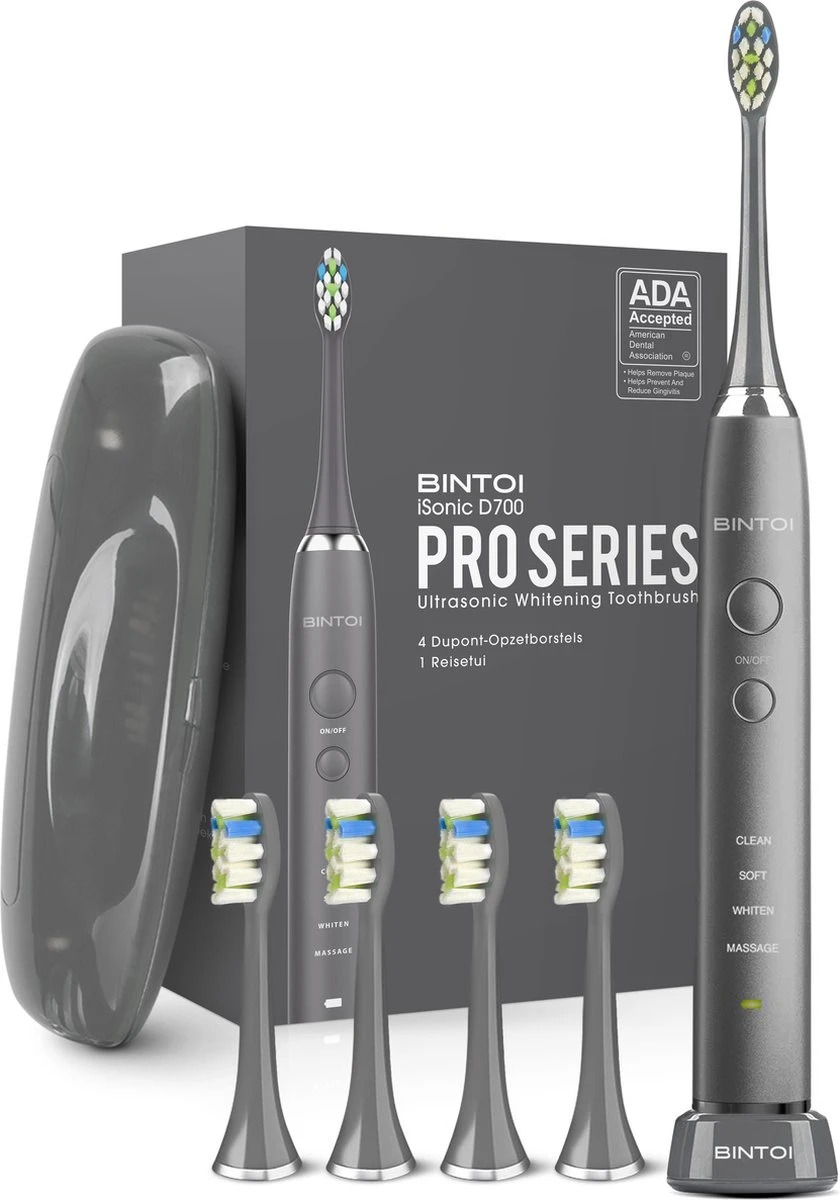 Bintoi® ISonic Pro Series D700 - Elektrische Tandenborstel - Ultra Whitening 3 Bintoi® ISonic Pro Series D700 - Elektrische Tandenborstel - Ultra Whitening