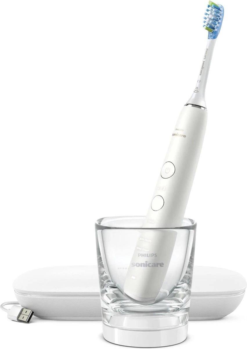 Philips Sonicare DiamondClean HX9911/27 - Elektrische Tandenborstel - Wit - Afbeelding 12