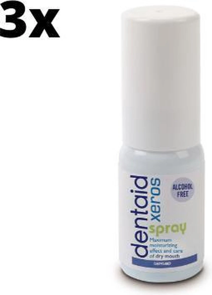 3x Dentaid Xeros Spray - Effectief Tegen Droge Mond - Voordeelpakket 4 3x Dentaid Xeros Spray - Effectief Tegen Droge Mond - Voordeelpakket - Afbeelding 2