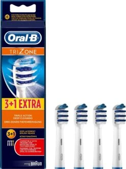 Oral B Oral-B TriZone - Opzetborstels - 4 Stuks 39 Oral B Oral-B TriZone - Opzetborstels - 4 Stuks -BaByliss Verkoopwinkel 896x1200 1