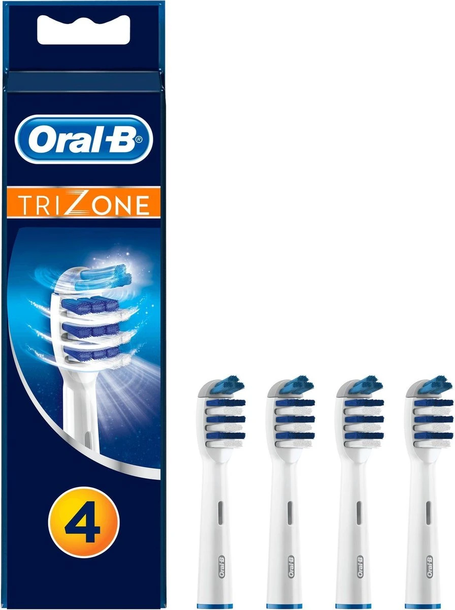 Oral B Oral-B TriZone - Opzetborstels - 4 Stuks 3 Oral B Oral-B TriZone - Opzetborstels - 4 Stuks