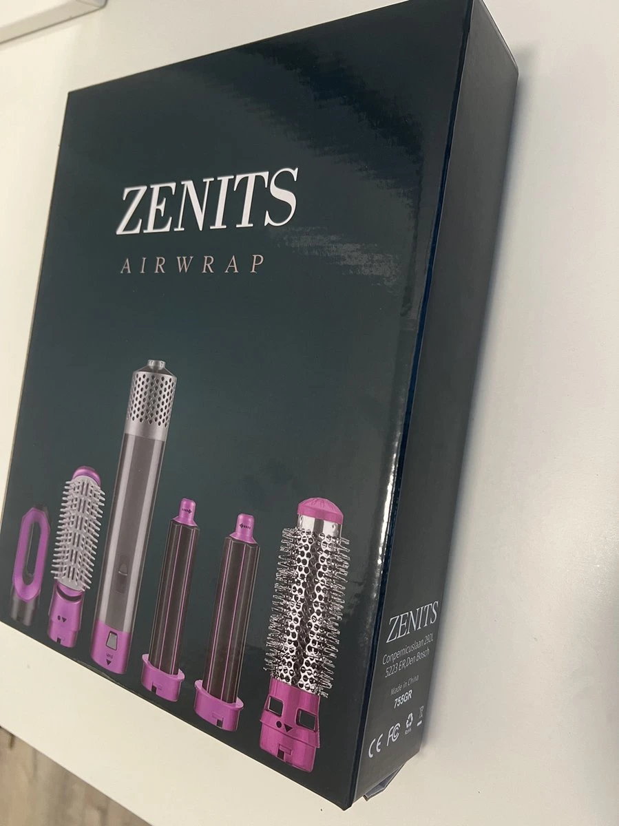 Zenits Airwrap 5 In 1 - Multistyler - Krultang & Stijltang - Fohn Borstel - Haar Wrap - Stijlborstel - Afbeelding 5