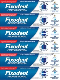 Fixodent Professional - Kleefpasta - 6 X 40g - Voordeelverpakking