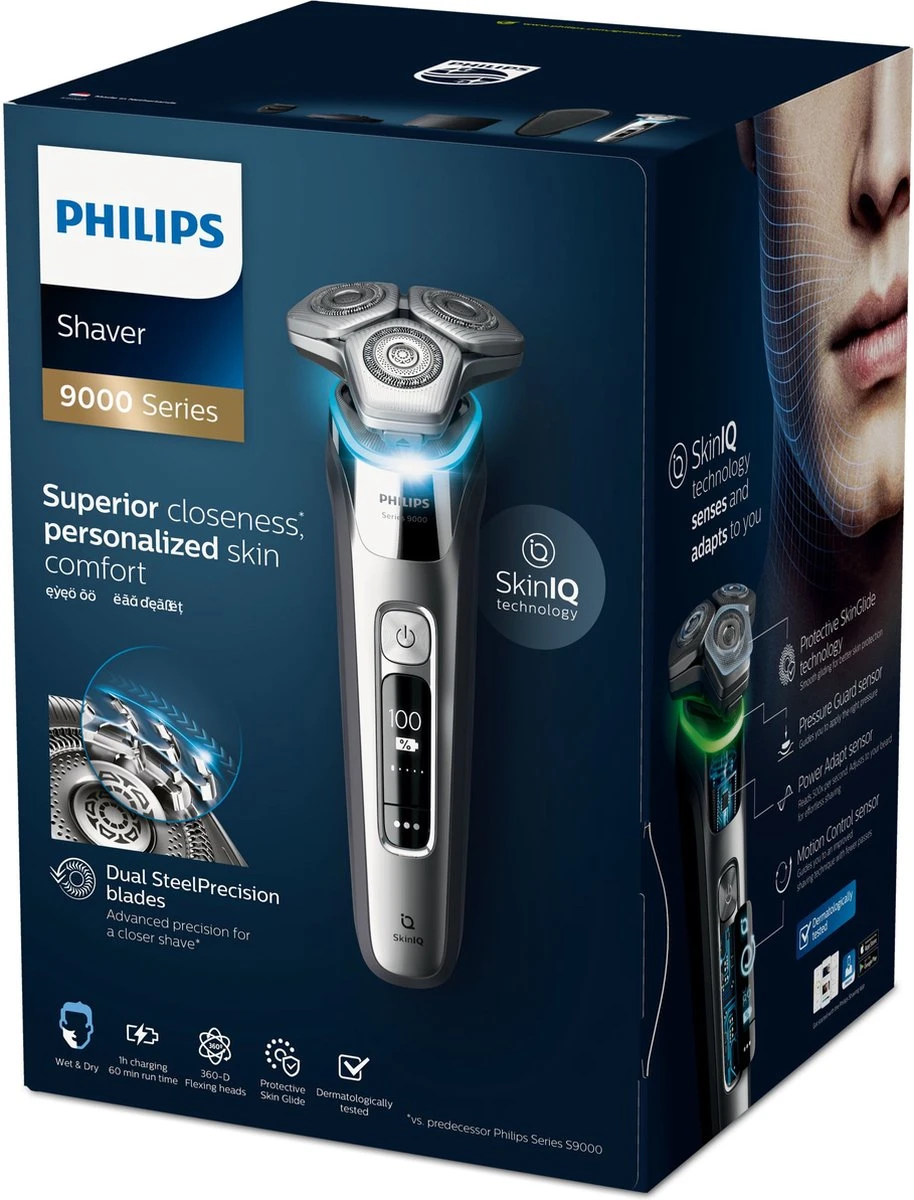Philips Shaver Series 9000 S9987/59 - Scheerapparaat - Wet & Dry 13 Philips Shaver Series 9000 S9987/59 - Scheerapparaat - Wet & Dry - Afbeelding 11