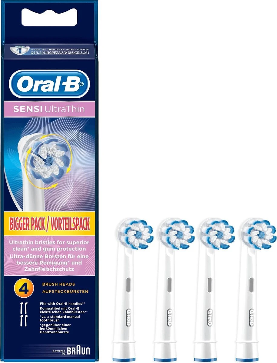 Oral B Oral-B Sensi UltraThin Opzetborstels - 4 Stuks 16 Oral B Oral-B Sensi UltraThin Opzetborstels - 4 Stuks - Afbeelding 14