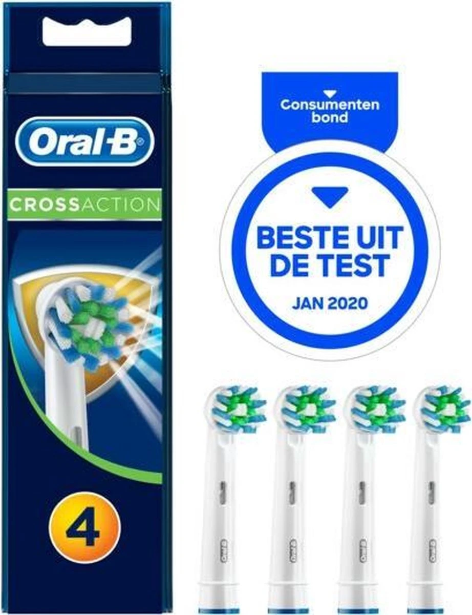 Oral B Oral-B CrossAction - Opzetborstels - 4 Stuks - Afbeelding 13