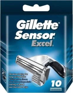 Gillette® Gillette Sensor Excel Scheermesjes Mannen - 10 Stuks