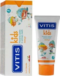 Vitis Kids - Tandpasta & Gel - 2+ Jaar - 50ml - Kersen Smaak -BaByliss Verkoopwinkel 945x1200 1