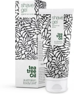 Australian Bodycare Shave Gel 200 Ml - Transparante, Niet-schuimende Scheergel Met Tea Tree Olie Voor Mannen Voor Nauwkeurig En Comfortabel Scheren - Voorkomt Een Branderig Gevoel & Rode Vlekken - Vermindert Ingegroeide Haren
