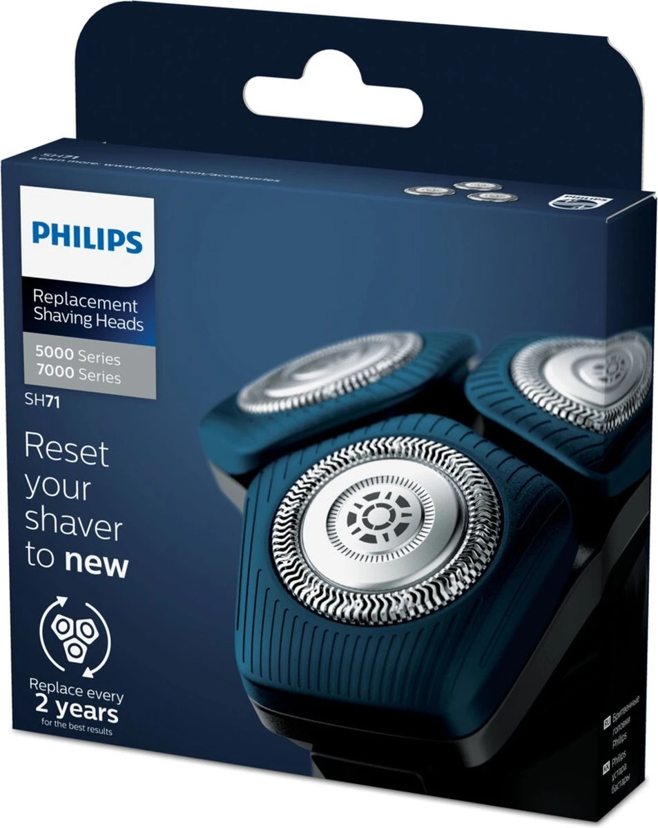 Philips Series 7000 SH71/50 - Scheerkoppen - 3 Stuks - Afbeelding 3