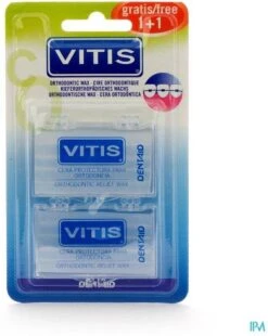 Vitis Orthodontic Wax 2 Stuks -BaByliss Verkoopwinkel 957x1200