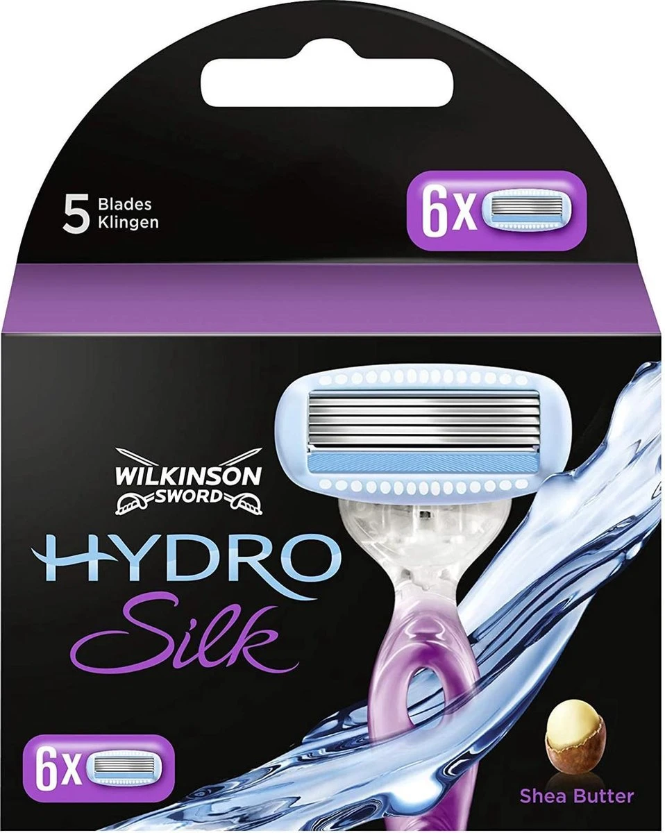 Wilkinson Hydro Silk 6 Scheermesjes - Navulling