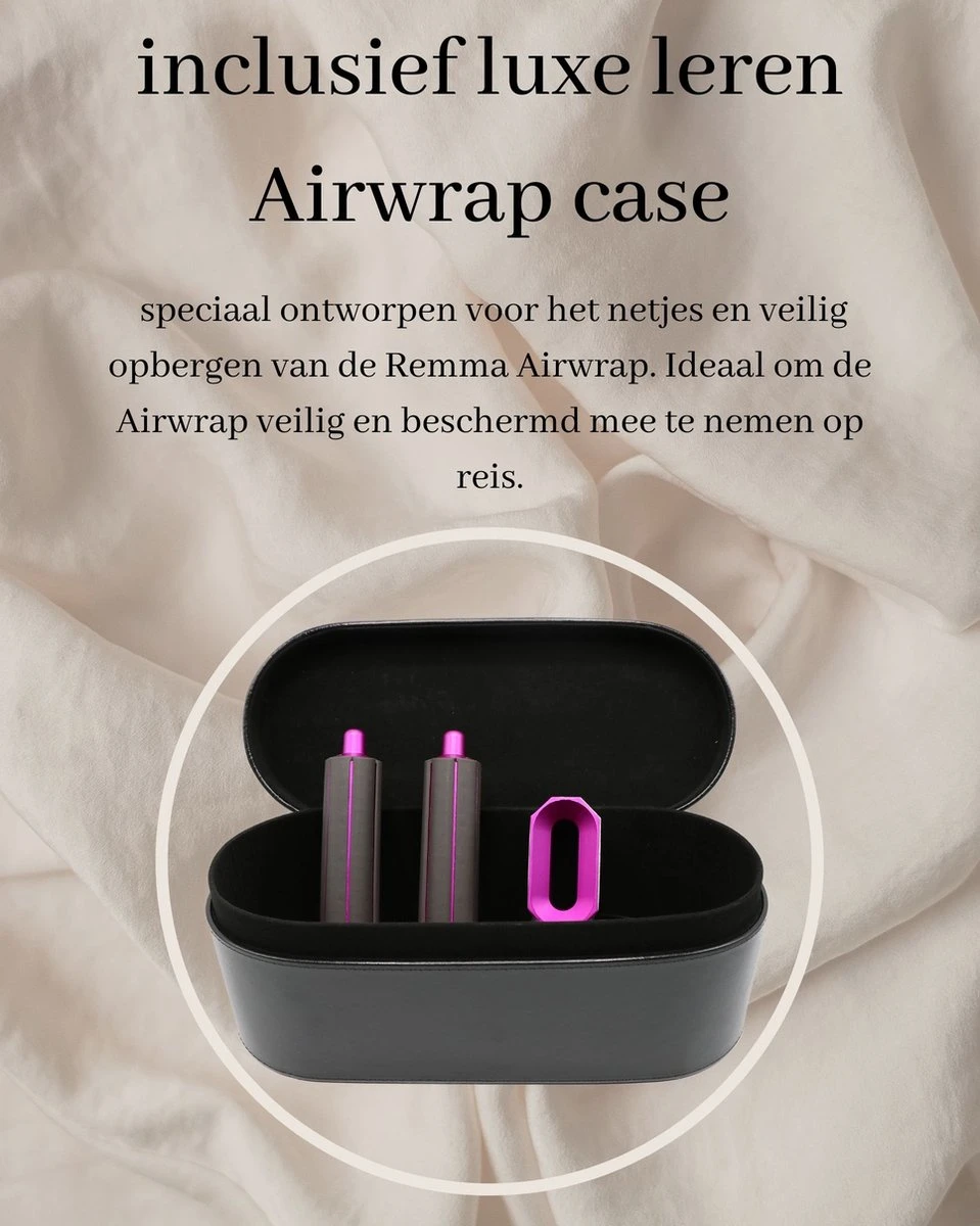 Remma 5 In 1 Airwrap - Multistyler - Vernieuwde 2023 Model - Tiktok Model - Krultang - Diffuser - Krulborstel - Inclusief Luxe Leren Opbergdoos 5 Remma 5 In 1 Airwrap - Multistyler - Vernieuwde 2023 Model - Tiktok Model - Krultang - Diffuser - Krulborstel - Inclusief Luxe Leren Opbergdoos - Afbeelding 3