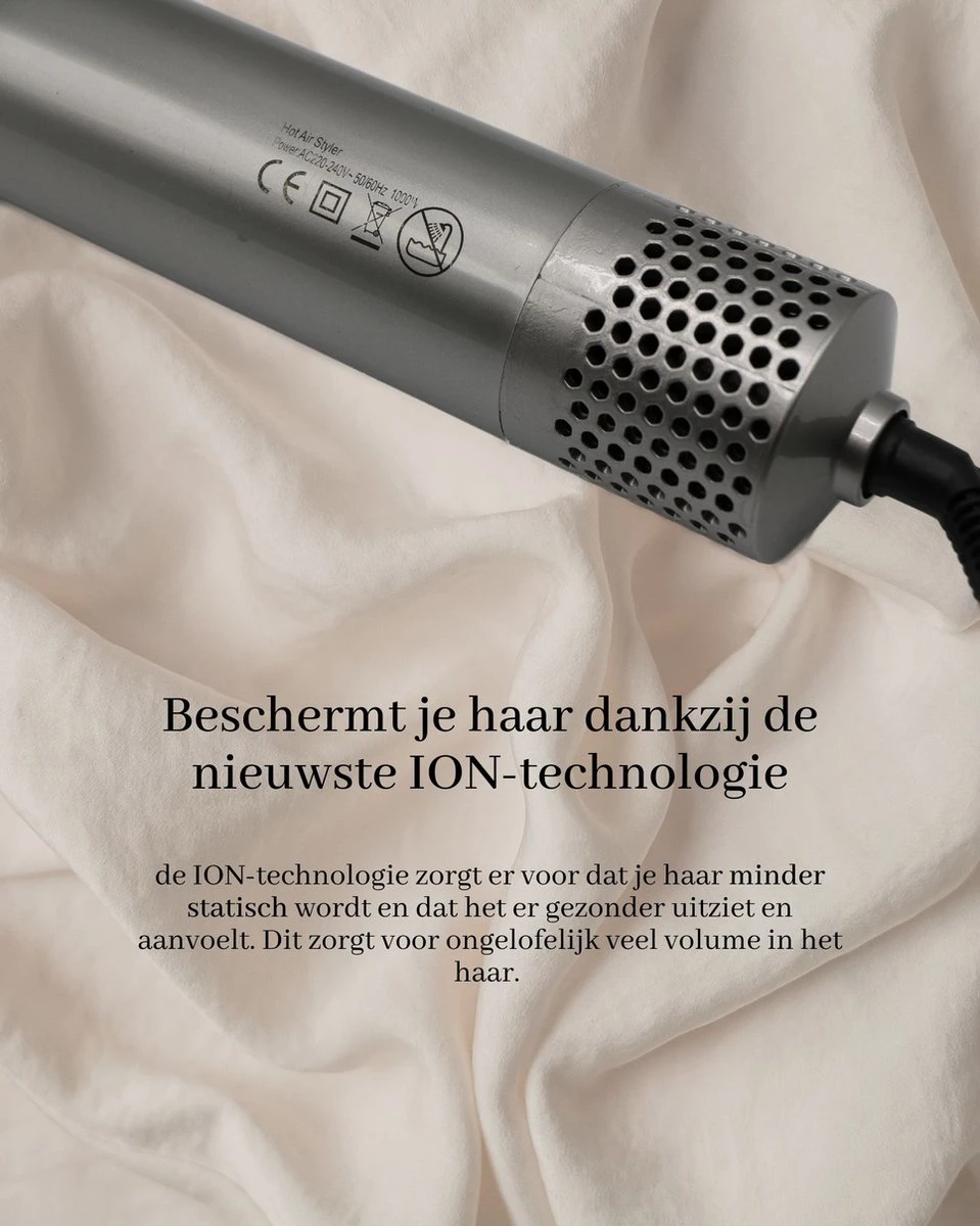 Remma 5 In 1 Airwrap - Multistyler - Vernieuwde 2023 Model - Tiktok Model - Krultang - Diffuser - Krulborstel - Inclusief Luxe Leren Opbergdoos 7 Remma 5 In 1 Airwrap - Multistyler - Vernieuwde 2023 Model - Tiktok Model - Krultang - Diffuser - Krulborstel - Inclusief Luxe Leren Opbergdoos - Afbeelding 5