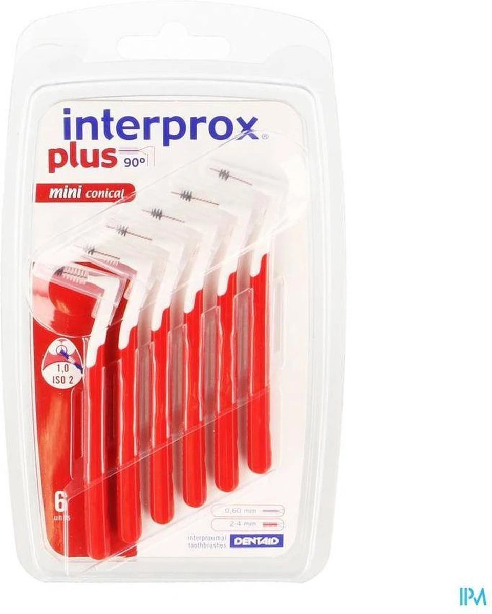 Interprox Plus Mini Conical Tandenstokers - 6 Stuks - Afbeelding 20