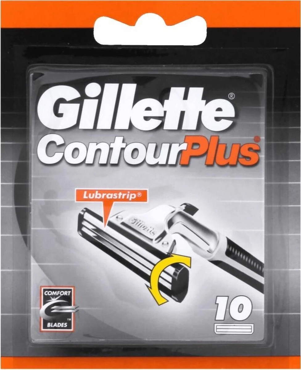 Gillette® Gillette Contour Plus Scheermesjes 10 Stuks - Afbeelding 2