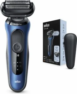 Braun Series 6 60-B1000s Blauw - Elektrisch Scheerapparaat