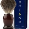 Bolano® Premium Duurzaam Scheerkwast Brown Wood - Klassiek Scheerkwast Voor Mannen En Vrouwen - 100% Soepel Haar Voor Een Optimale Verdeling