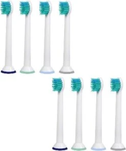 8 Mini Opzetborstels Voor Philips Sonicare
