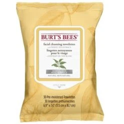 Burt's Bees Facial Cleansing Towelettes With White Tea Extract