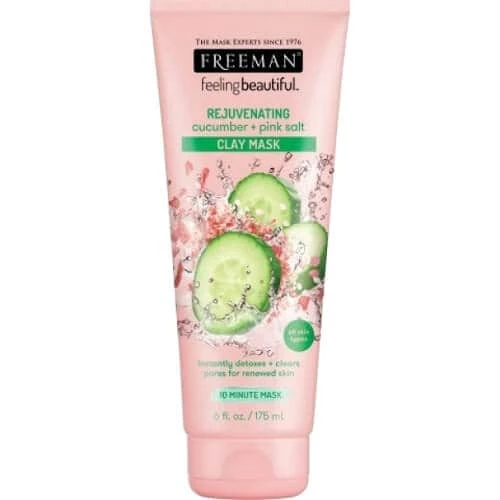 Freeman Face Clay Mask Cucumber + Pink Salt