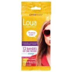 Loua Visage Gezicht Harsstrips 12 Stuks